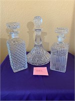 Crystal decorative glass decanters #356