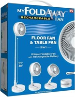 My Fold Away Rechargeable Fan