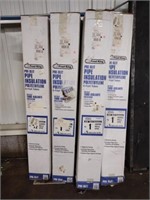4 boxes Frost King pre-slip pipe insulation 6
