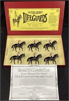 1984 W BRITAIN LIMITED EDITION LIFEGUARDS 6 PIECE