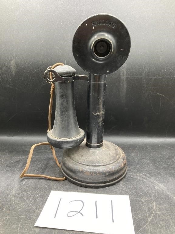 1900's Kellogg Candlestick Phone