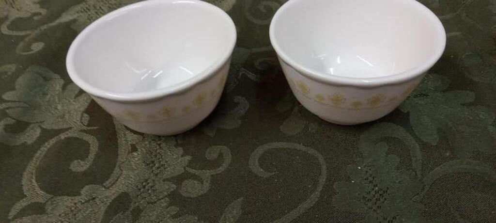 Two Small Buffalo China Bowls