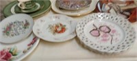 Colonial Homestead Plate Set & Decorative Dishes