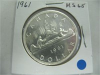 1961 $1 CDN COIN