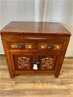 Antique Chinese Rosewood Lacquered Sideboard