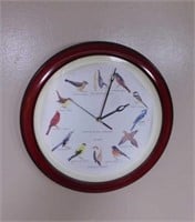 National Wildlife Federation birds clock, battery