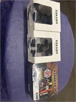 1 LOT OF (2) XXKAWS BLACK FIGURES AND (1) BAKUGAN