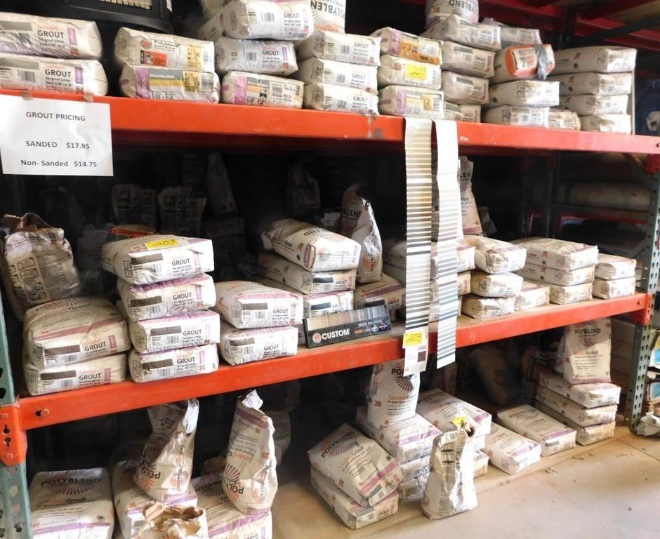 No Reserves!! Bulk Flooring, Carpet, Tile, Equipment & More-