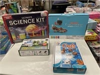 1 LOT (1) ULTIMATE SCIENCE KIT, (1) CHILDREN’S