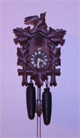 Vintage Schatz Germany 8 day cuckoo clock,