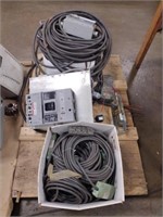 Pallet of miscellaneous equipment electronics and