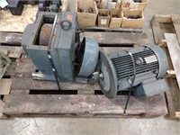 Equipment motor and gearbox, function unknown