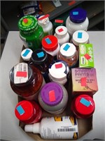 1 LOT FLAT OF ASST OTC VITAMINS AND SUPPLEMENTS: