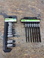 Two Pittsburgh socket sets