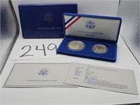 1986 Liberty Commemorative Coin Set SEE DESC