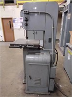 Vintage DoALL heavy duty bandsaw and blades,