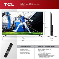 TCL 55-Inch Q6 QLED 4K Smart TV with Google