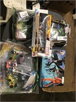 1 LOT (2) BAKUGAN START KIT, (1) MARVEL HOTWHEELS