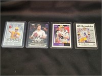 LOT OF JOE BURROW ROOKIE NFL FOOTBALL CARDS...