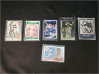 LOT OF MICKEY MANTLE MLB BASEBALL CARDS (6...