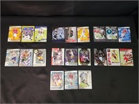 LOT OF MODERN NFL FOOTBALL ROOKIE CARDS WITH...