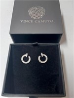 Vince Camuto Clear Stone Earrings