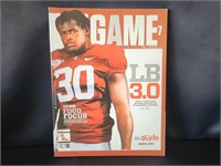 ALABAMA FOOTBALL GAMEDAY PROGRAM (10/16/10) GAME 7