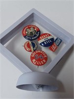 Lot of Various Mini Political  Button Pins w/