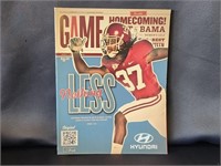 ALABAMA FOOTBALL GAMEDAY PROGRAM (10/27/12) GAME 8