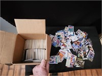 UNSEARCHED BOX OF SPORTS CARDS (APPROX. 1,000+...