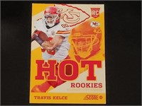 TRAVIS KELCE 2013 SCORE HOT ROOKIES NFL FOOTBALL..