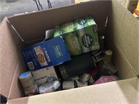 1 LOT BOX OF ASST FOODS