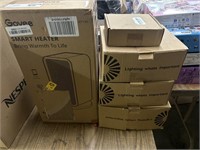1 LOT GOVEE SMART HEATER, (3) BOXES OF GIANT