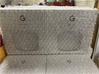 1 LOT OF (2) GOOGLE NEST WIFI ROUTER IN WHITE