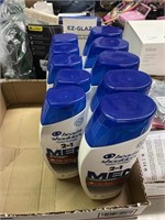 1 LOT (10) ASST HEAD AND SHOULDERS 2-in-1 SIZE