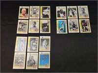 LOT OF 1983 GREATEST OLYMPIANS TRADING CARDS...