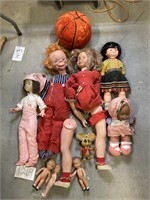 Vintage Dolls, Doll Pieces SEE PICS some damage