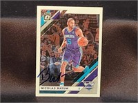 AUTOGRAPHED NICOLAS BATUM OPTIC NBA BASKETBALL...