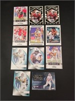 LOT OF MODERN FOOTBALL ROOKIE CARDS WITH CALEB...