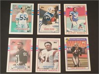 LOT OF 1989 TOPPS NFL ROOKIE FOOTBALL CARDS WITH..