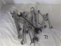 Collection of Open End Wrenches