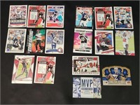 LOT OF TOM BRADY NFL FOOTBALL CARDS (17 CARDS...