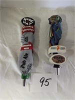 Pair of Unique Beer Tap Handles - Magic Hat