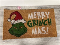 Outdoor Merry Grinchmas Door mat