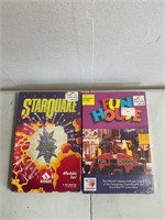 Commador 64 games starquake and fun house sealed