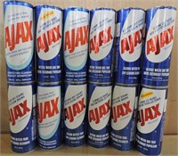 12X AJAX POWDERED CLEANSER - 600g & 624g