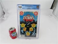 New Teen Titans Annual #2, comic book gradé CGC