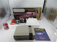 Console Nintendo NES avec livret et boite