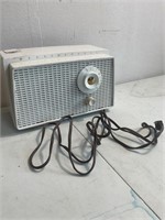 Working western house transistor radio antique