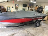 2017 Tracker Team 175TXW & Trailer 75hp Four Strok